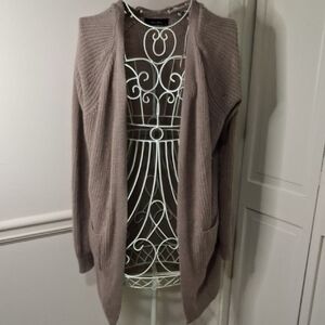 Anna Grace Women's Cardigan - Taupe